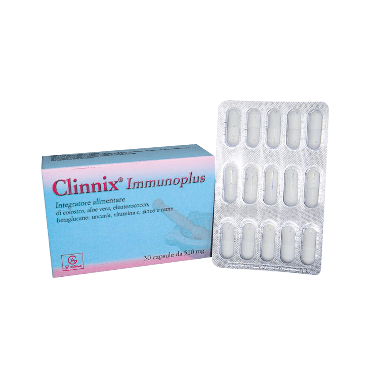 Beta-Glucano + Vitamina C – 30 cápsulas | Clinnix-Immunoplus
