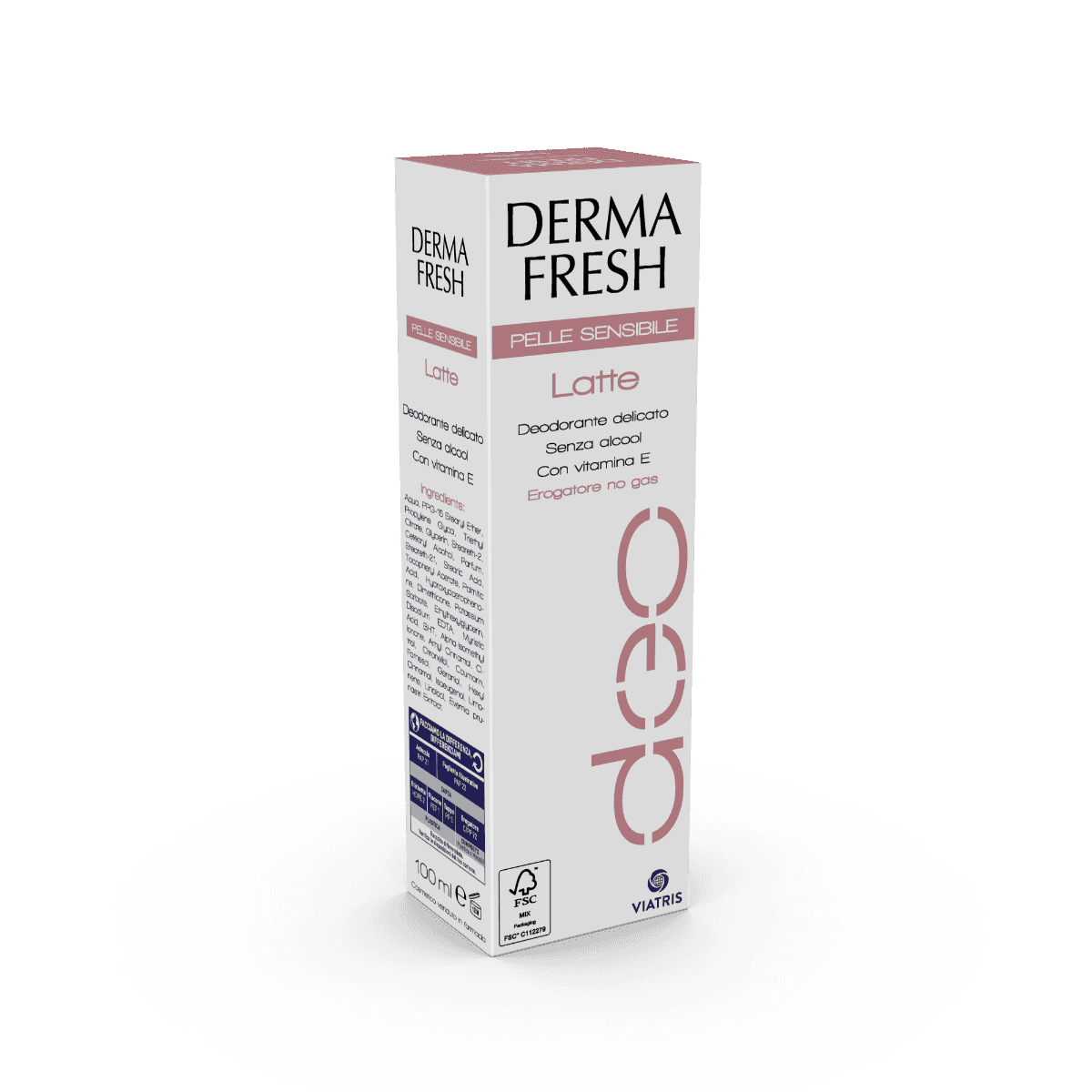 Dermafresh Leche Desodorante para Pieles Sensibles – 100 ml