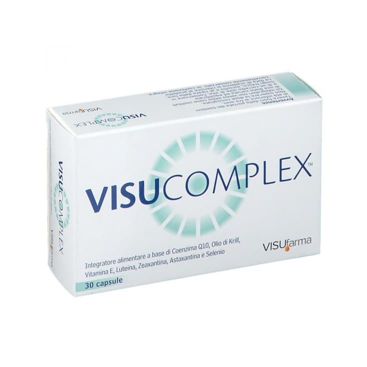 Coenzima Q10 + Aceite de Krill – 30 cápsulas | Visucomplex