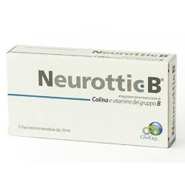Neurottic B – Citicolina + Vitaminas B – 5 ampollas bebibles de 10 ml