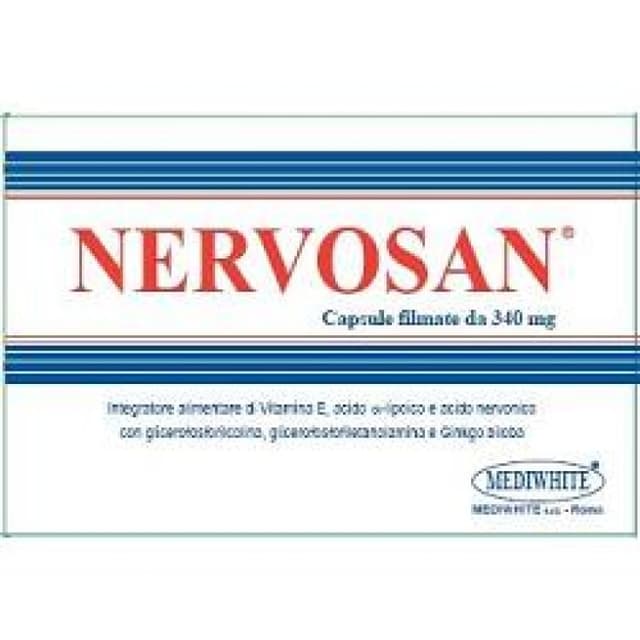 Ginkgo biloba + Vitamina E – 24 cápsulas | Nervosan