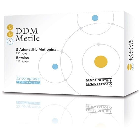 DDM Methyl – L-Metionina + SAMe (S-Adenosilmetionina) – 32 comprimidos