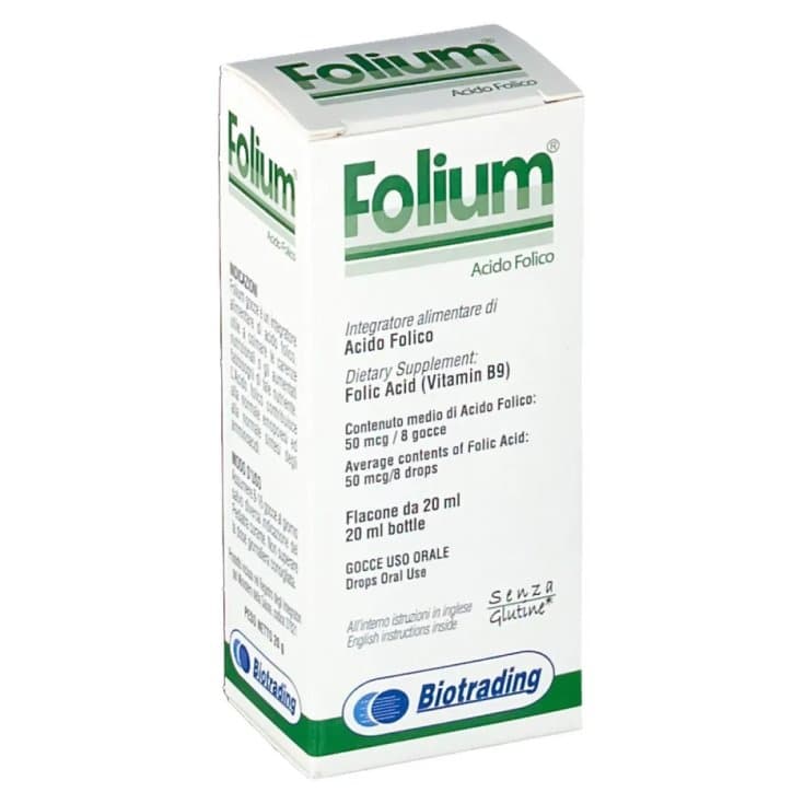 Ácido fólico – 20 ml | Folium Gotas