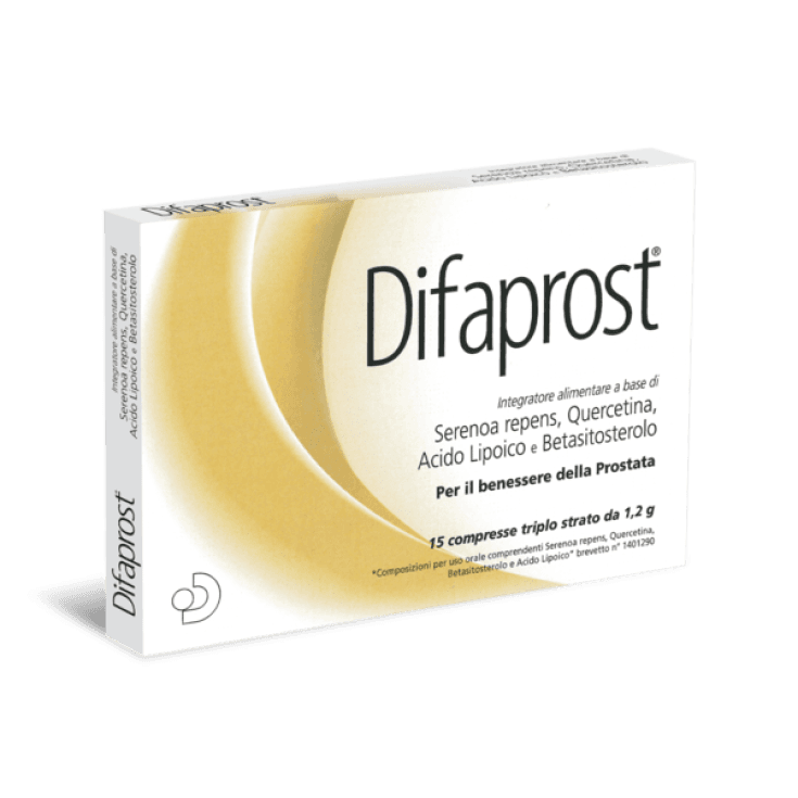 Palma Enana + Quercetina – 15 comprimidos de 1,2 g | Difaprost Complemento Alimenticio