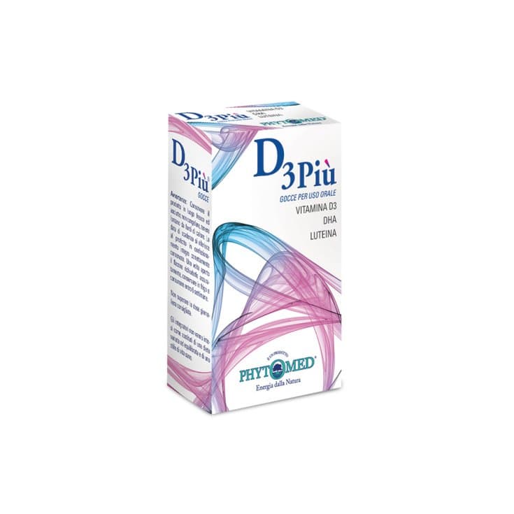 Vitamina D3 + DHA + Luteína – Gotas 20 ml | D3PIU