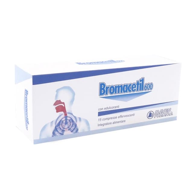 N-Acetilcisteína + Bromelina – 15 comprimidos efervescentes | Bromacetil