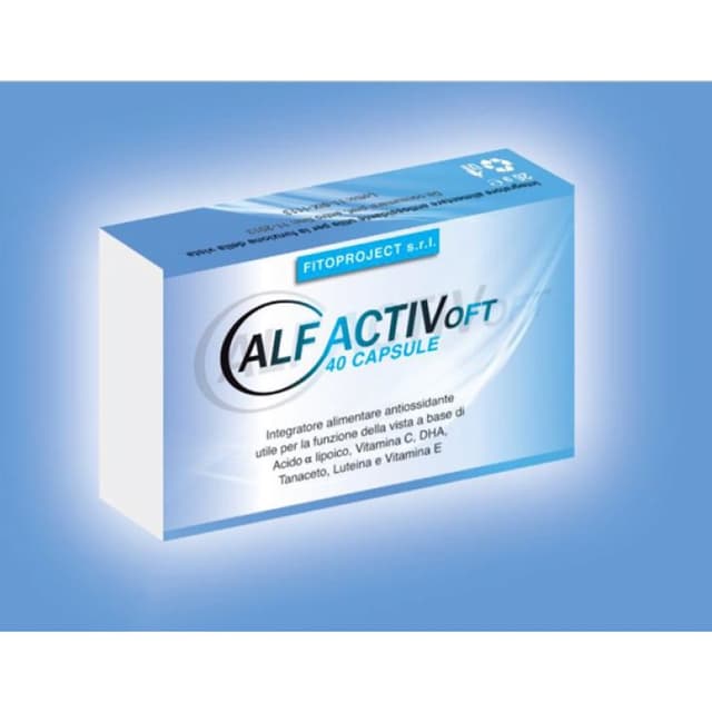 Omega-3 DHA + Luteína – 40 cápsulas | Alfactiv Oft
