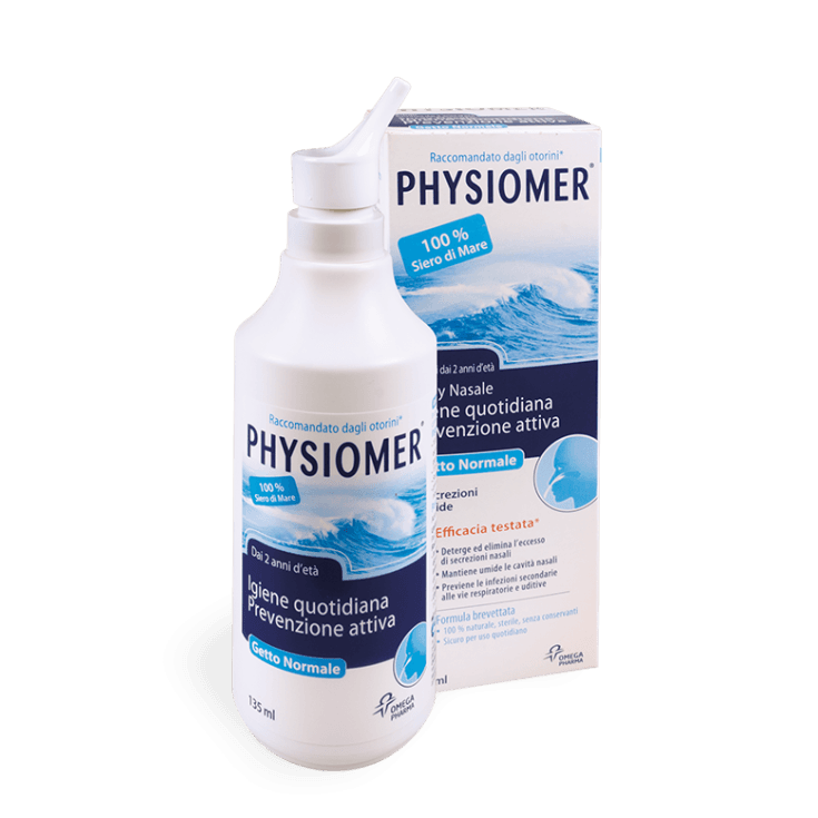 Physiomer Csr Spray Nasal Chorro Normal – Spray nasal de agua de mar