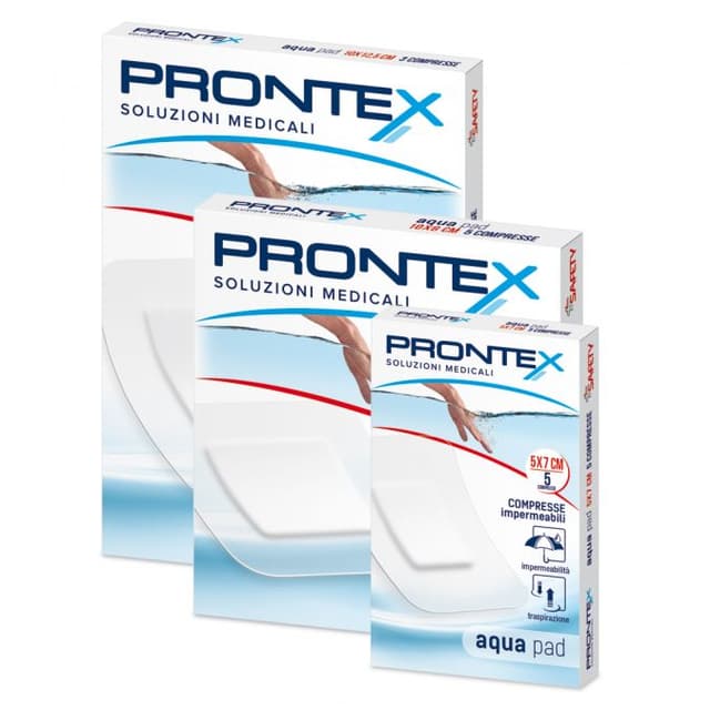 Prontex Aqua Pad – apósito estéril 10 × 12,5 cm