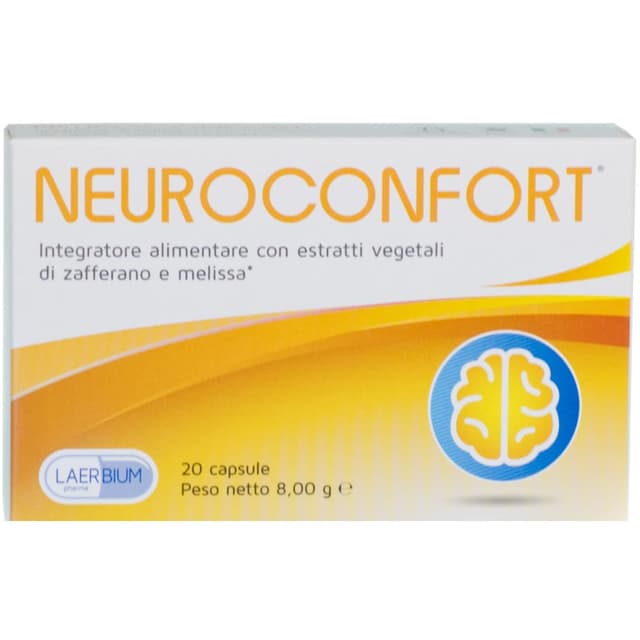 Melisa + azafrán – 20 cápsulas | Neuroconfort