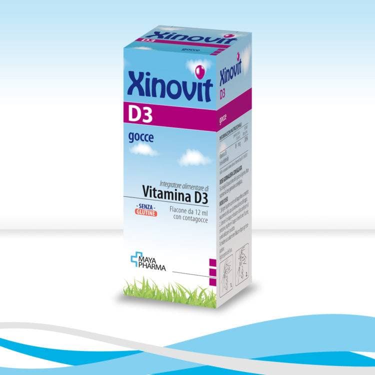 Vitamina D3 – 12 ml gotas | Xinovit D3