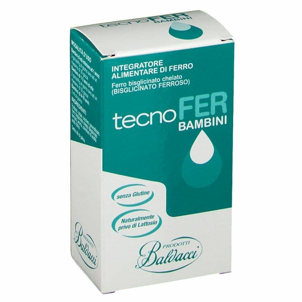 Hierro – 30 ml gotas para niños | Tecnofer Bambini