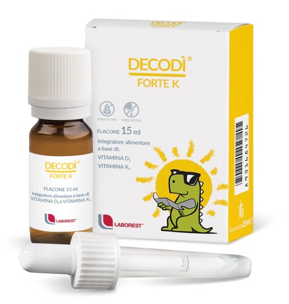 Decodi K Forte Gotas – 15 ml con vitamina D3 y vitamina K