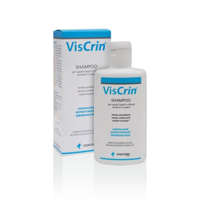 Viscrin Champú – 200 ml, fortalecimiento y cuidado