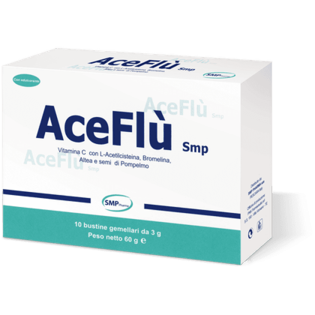 Vitamina C + Bromelina – 20 sobres | Aceflu SMP