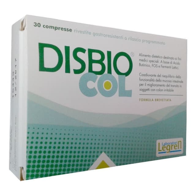 Probióticos con bacterias lácticas – 30 comprimidos | Disbiocol