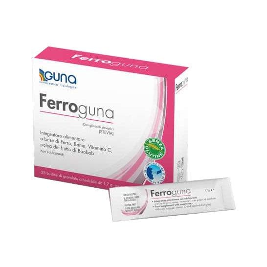 Ferroguna Complemento Alimenticio – 28 sobres de 47,6 g