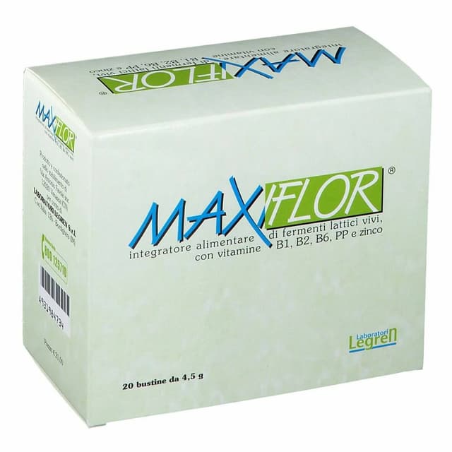 Maxiflor Probióticos con Bacterias Lácticas – 20 sobres | Legren Maxiflor