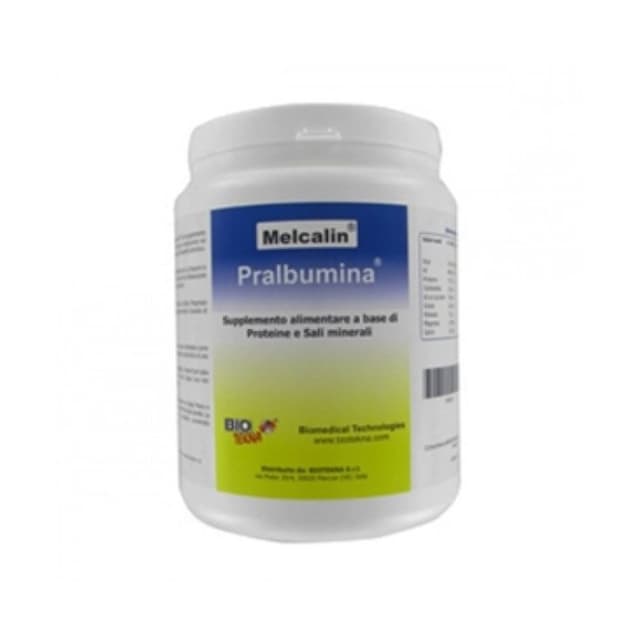 Proteína 9,61 g + Potasio – 532 g polvo | Melcalin Pralbumina Cacao