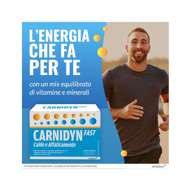 Carnidyn Fast Magnesio 100 mg/Potasio – 20 sobres