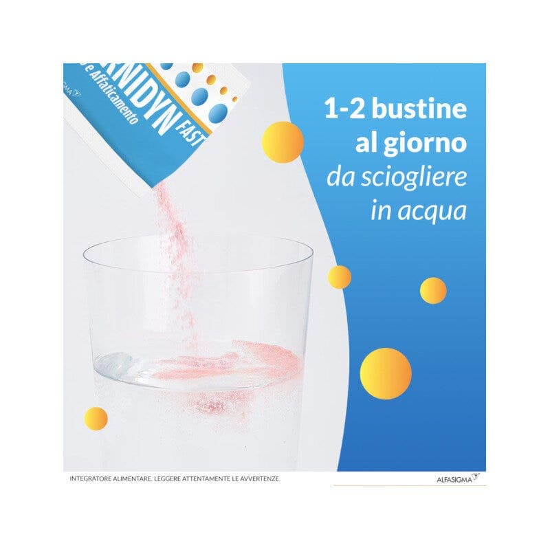 Carnidyn Fast Magnesio 100 mg/Potasio – 20 sobres