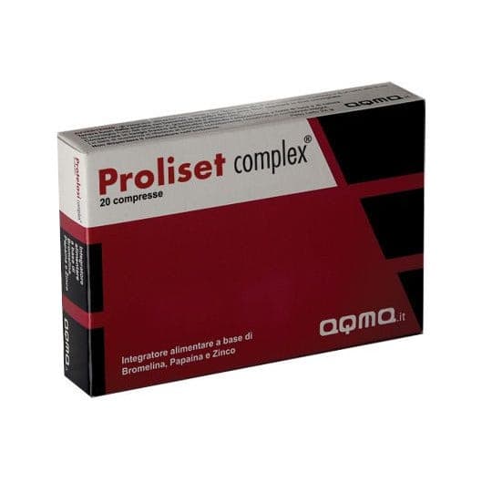 Bromelina 300 mg + Zinc – 20 comprimidos | Proliset Complex