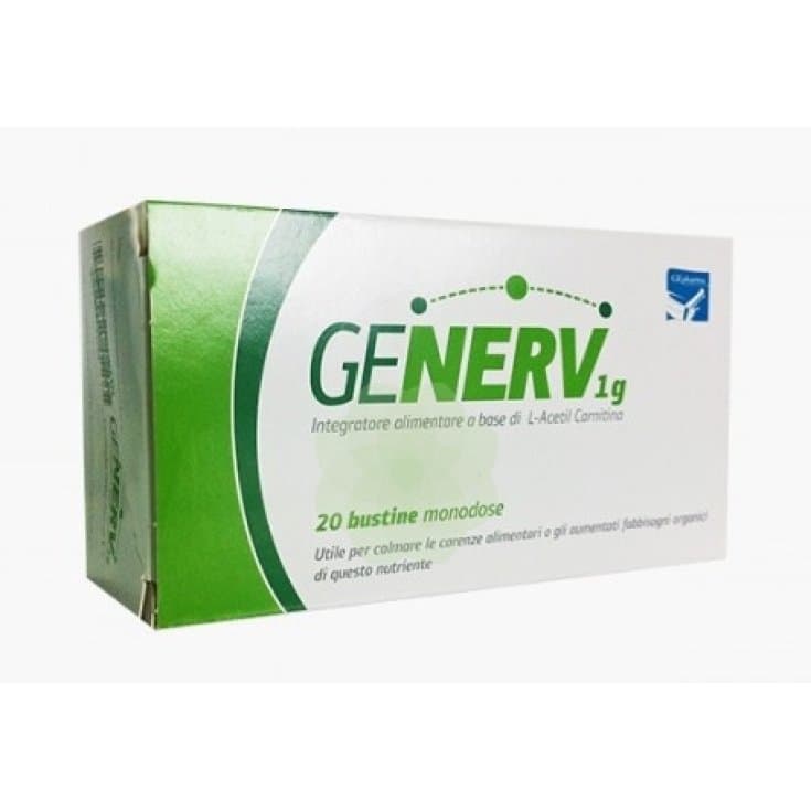 Acetil-L-Carnitina – 20 monodosis de 150 ml | Generv