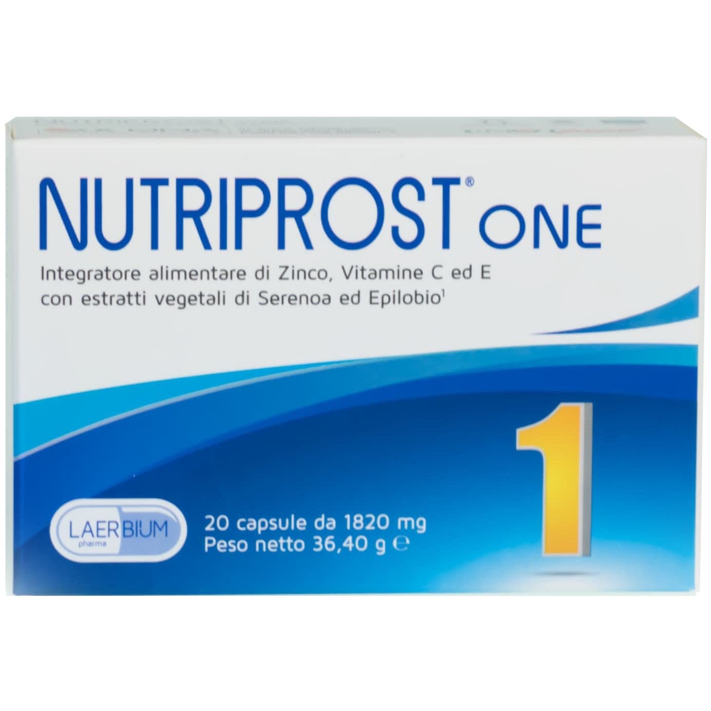 Serenoa + Vitamina C – 20 cápsulas | Nutriprost One