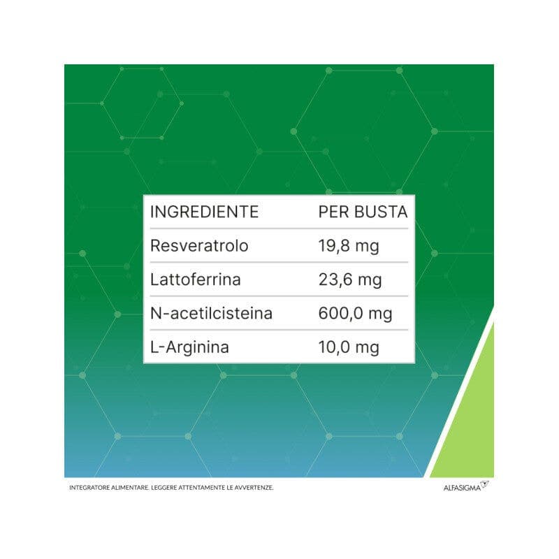 N-Acetilcisteína 600 mg + Resveratrol – 12 sobres | Resvis Fluid XR Biofutura