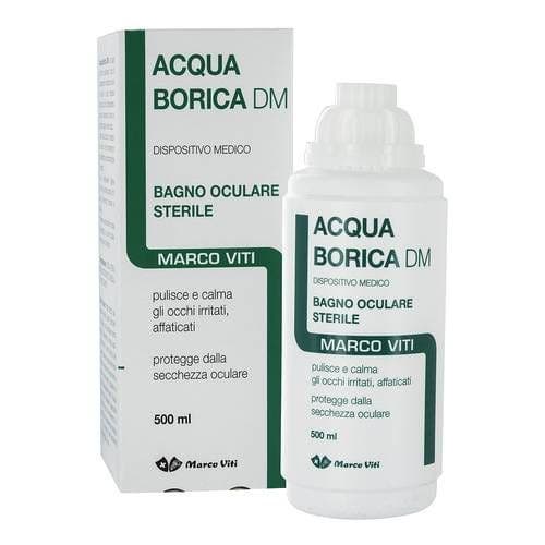 Marco Viti Acqua Borica Baño Ocular estéril – 500 ml