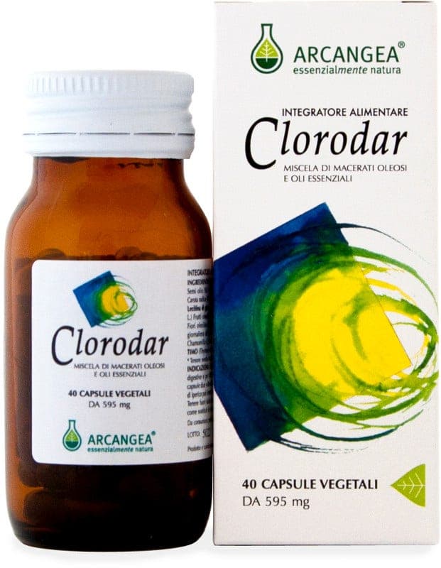 Clorodar Arcangea – 100 cápsulas vegetales con clorofila