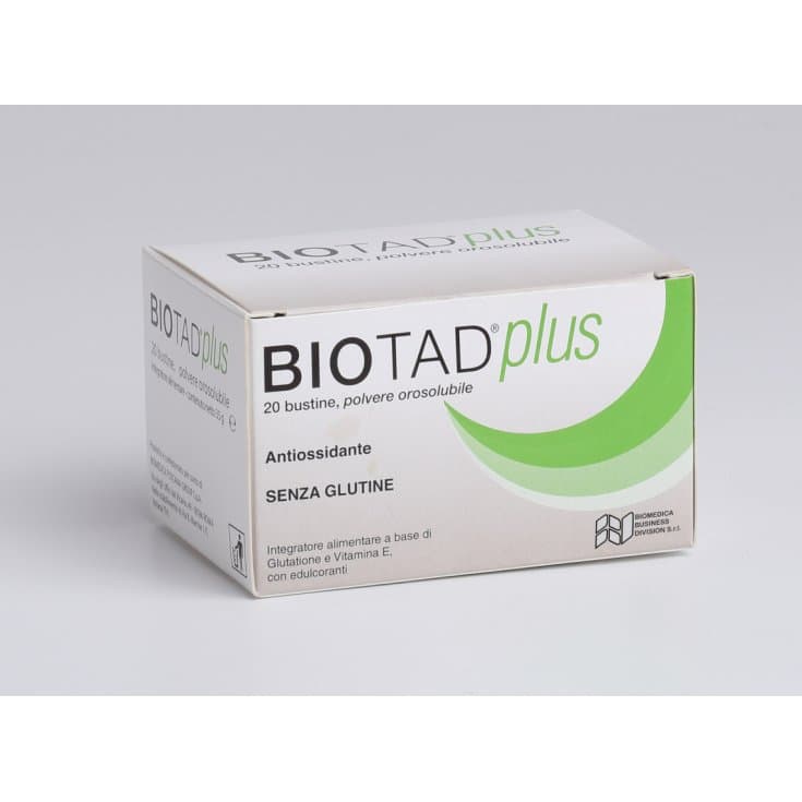 Glutatión 250 mg + Vitamina E – 20 sobres | Biotad Plus