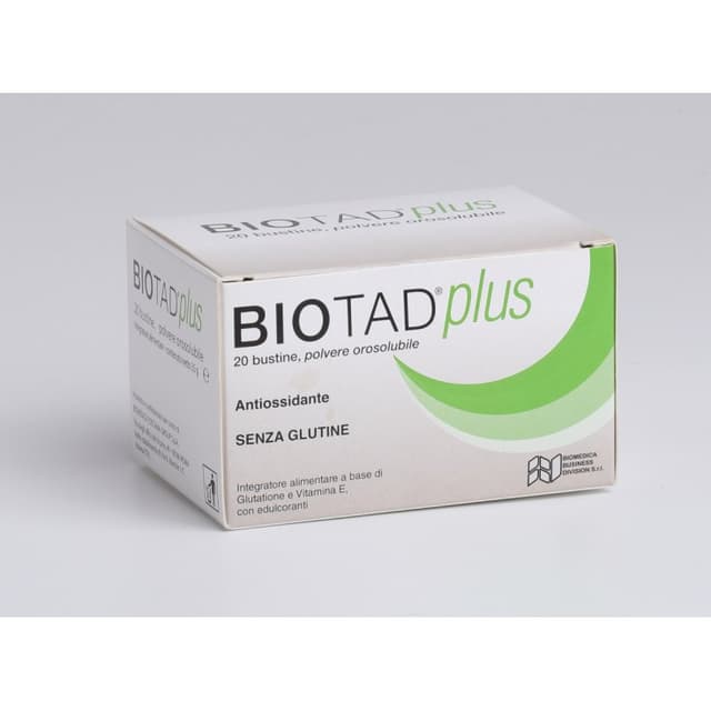 Glutatión 250 mg + Vitamina E – 20 sobres | Biotad Plus