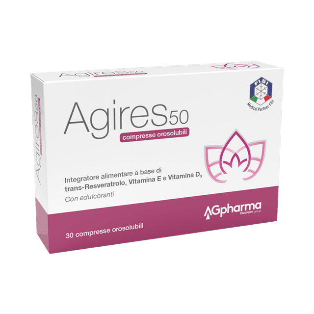 Resveratrol 10 mg + Vitamina D3 – 30 comprimidos orodispersables | AG Res 50