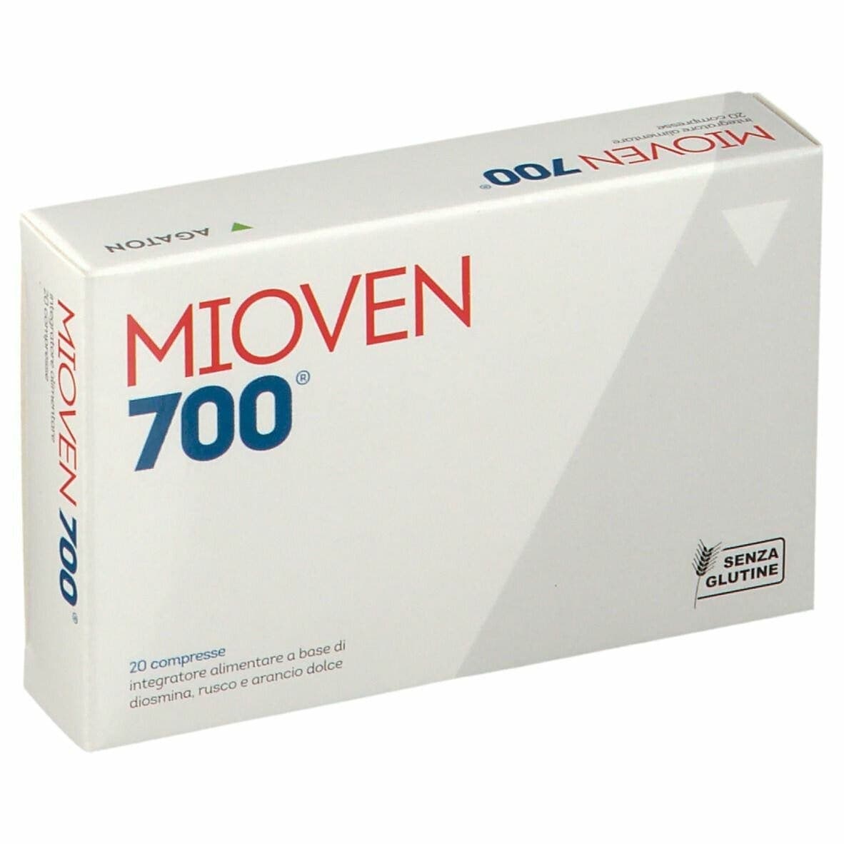 Diosmina 500 mg + Rusco – 20 comprimidos | Mioven 700