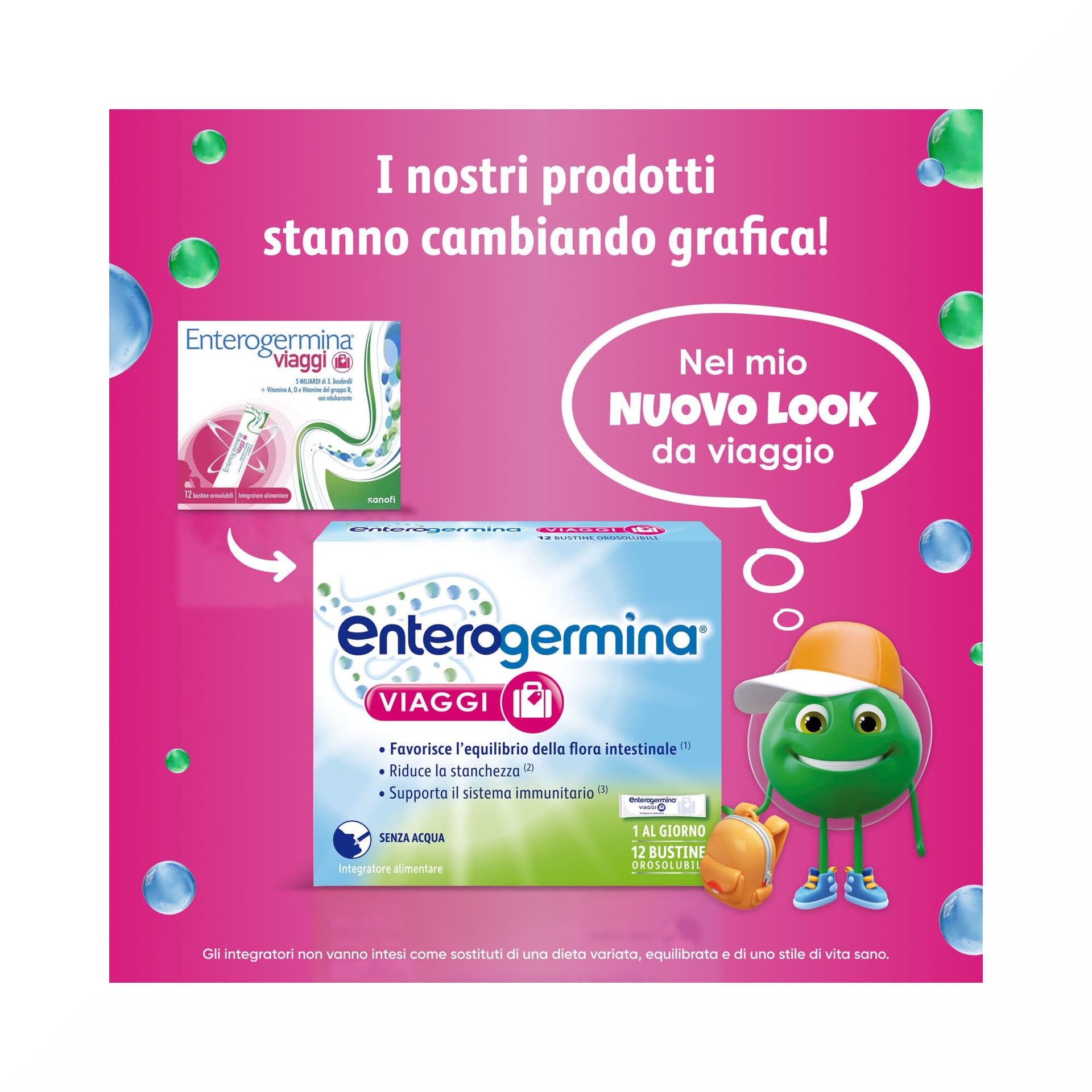 Enterogermina Viaje – 12 sobres
