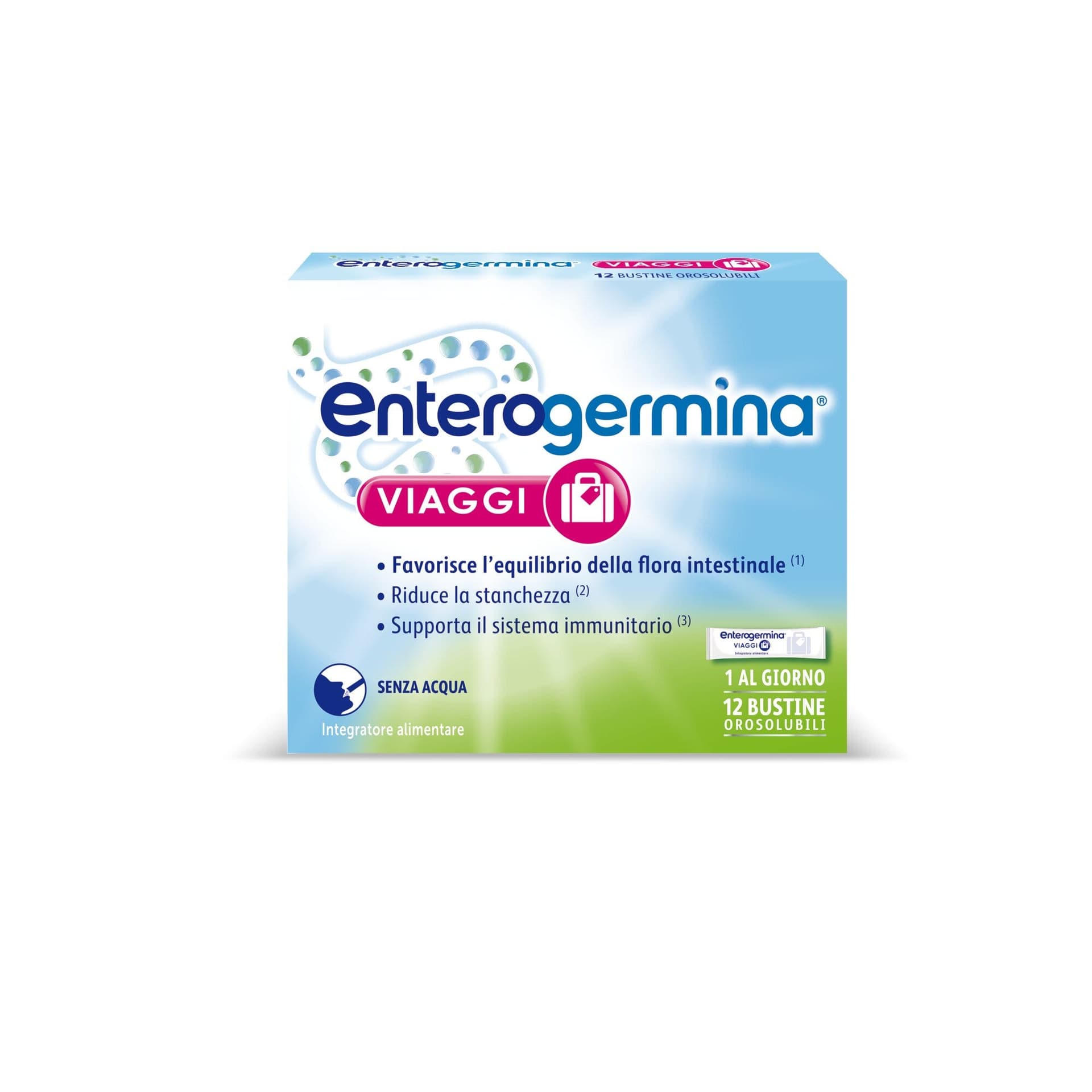 Enterogermina Viaje – 12 sobres