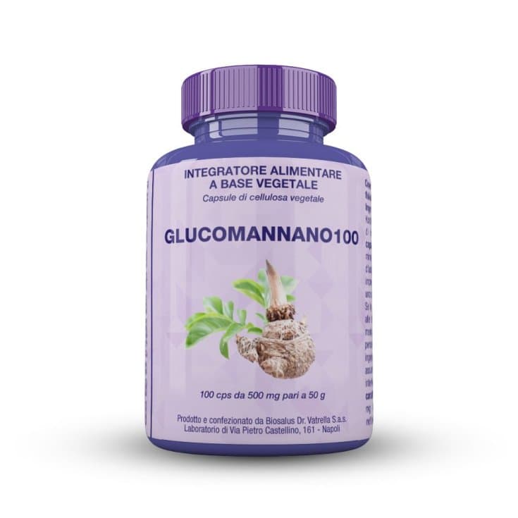 Fibra – Salus | Glucomannano 100 cápsulas 50 g