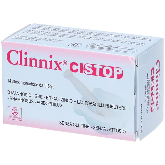 D-Manosa + Zinc – Complemento alimenticio 14 sticks | Clinnix Cistop