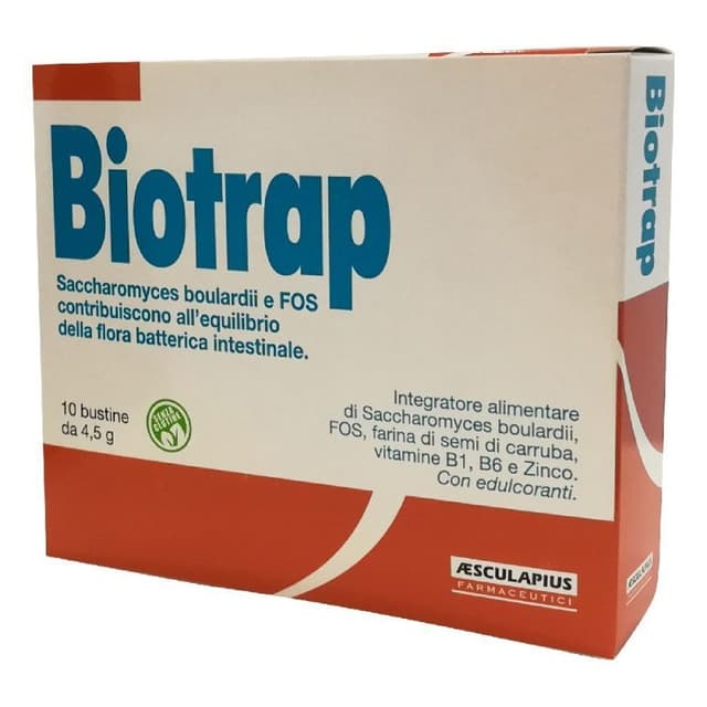 Saccharomyces boulardii + probióticos – 10 sobres sin azúcar | Biotrap