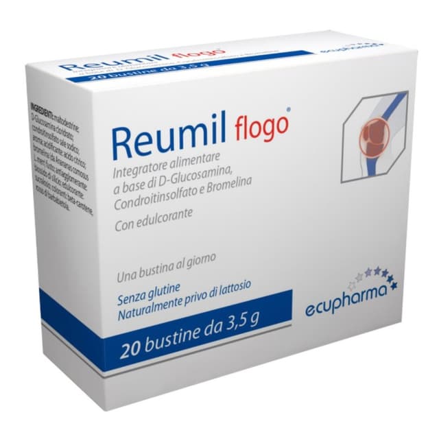 Glucosamina + Condroitina – 20 sobres de 3,5 g | Reumil-Flogo