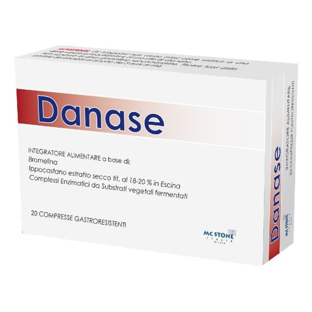 Bromelina + Escina – 20 comprimidos | Danase