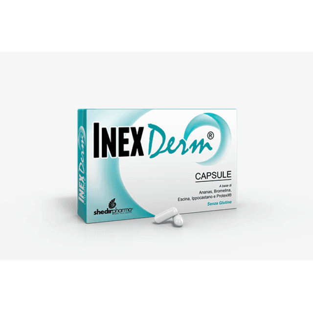 Bromelina + Escina – 30 cápsulas | Inexderm