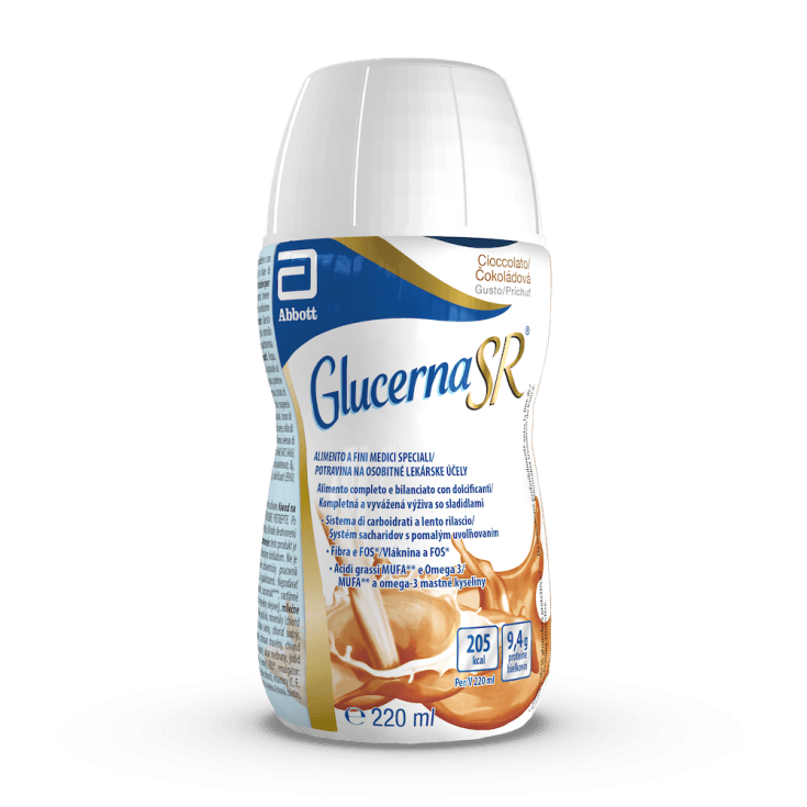 Glucerna SR Chocolate – Bebida nutricional de 220 ml