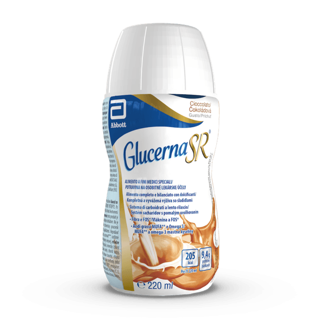 Glucerna SR Chocolate – Bebida nutricional de 220 ml