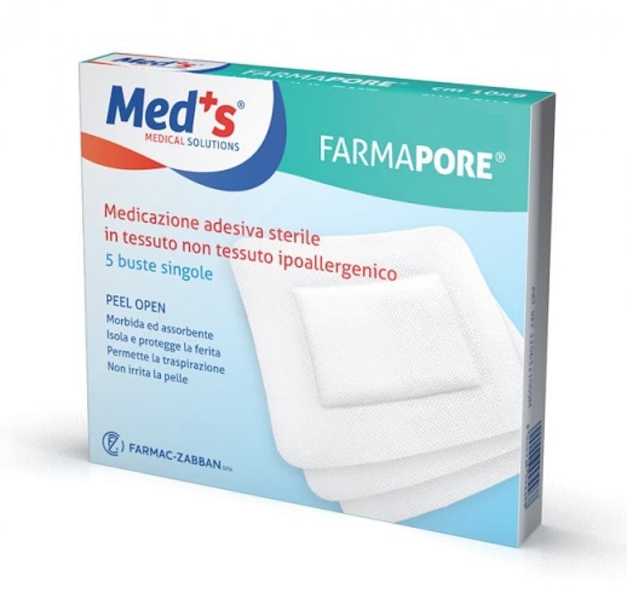 Farmac-Zabban Meds Medic Apósito Autoadhesivo 15x15 cm – 5 unidades