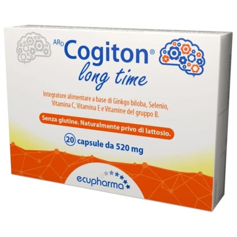Ginkgo biloba + Selenio ARD Cogiton Long Time – 20 cápsulas