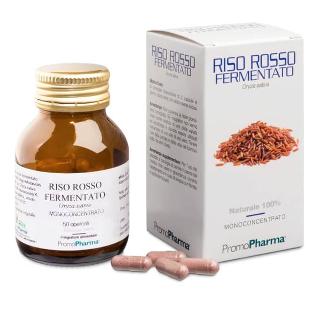 Arroz Rojo – 50 cápsulas | PromoPharma Arroz Rojo Fermentado