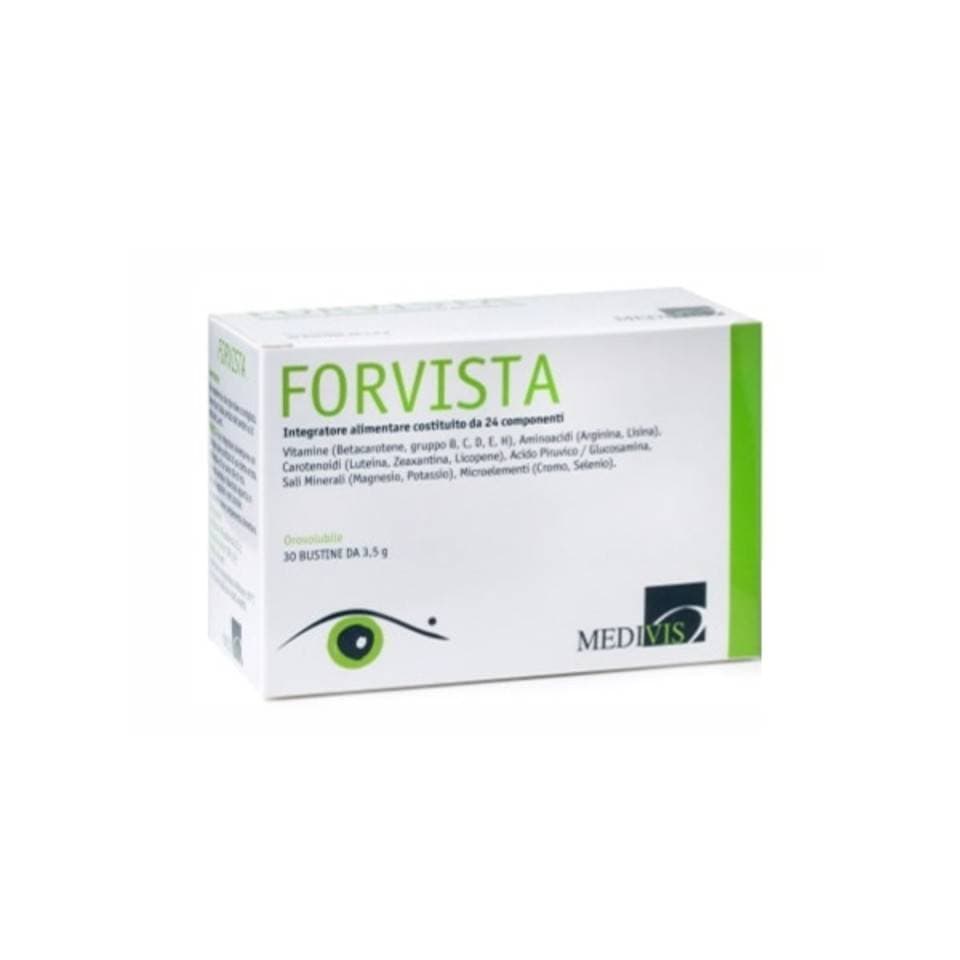 Multivitaminas + Luteína – 30 sobres | Forvista
