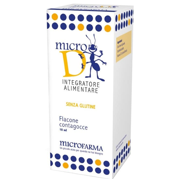 Vitamina D3 – 10 ml solución | Microd